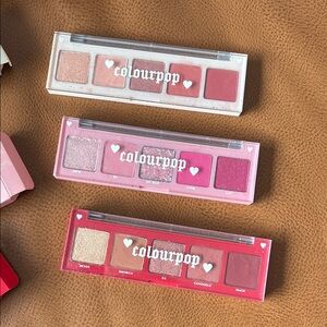 ColourPop Lover Edition Eyeshadow Palette Set, Melt 4 U, 143, s.m.a.k, Set of 3